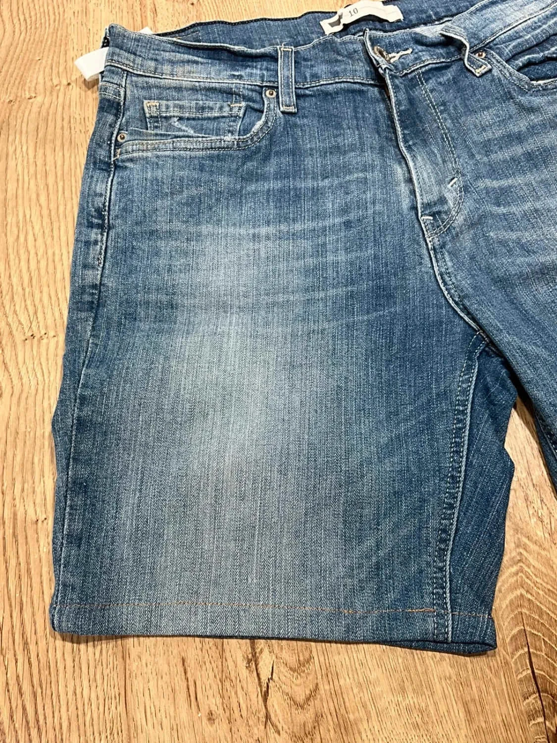 Short  Levi's 10 - W30 Chic Homme 99% Coton Bleu délavé Slv005 – photo 5